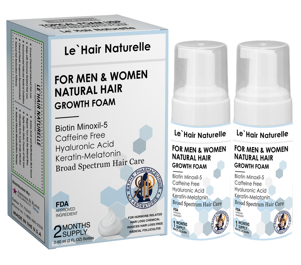 15% Trichogenoxil Overnight Hair Treatment Foam Mask with Natural Hot Oil 2 Months' Supply