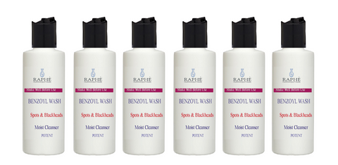 Teen`s Acne Prone Benzoyl Face Wash With Tea Tree Oil - 6-4oz Packs Wholesale Priced