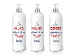 One Year Family Pack Natural Liquid Soap Skin Resurfacing Body Wash 2-6 Packs