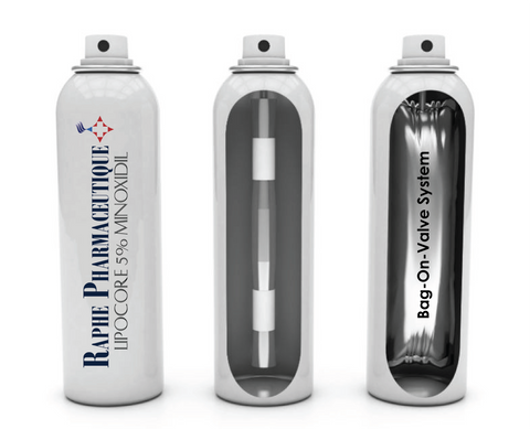 AmWiner BOV System For Minoxidil Foam Packaging