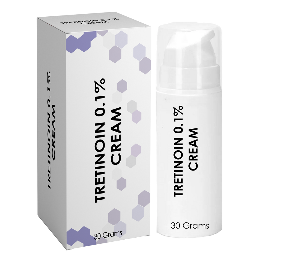 Tretinoin 0.1% Cream Emulsion Plus Hydroquinone 4% wholesale Packs 0f 30g