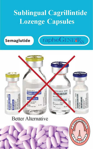 Cagrillintide Semaglutide Lozenges Customized Research Peptides