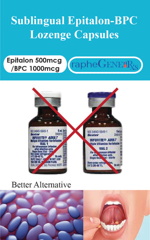 Epitalon 500mcg BPC-157 1000mcg Sublingual Capsules Wholesale