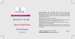 Teen`s Acne Prone Benzoyl Face Wash With Tea Tree Oil - 6-4oz Packs Wholesale Priced
