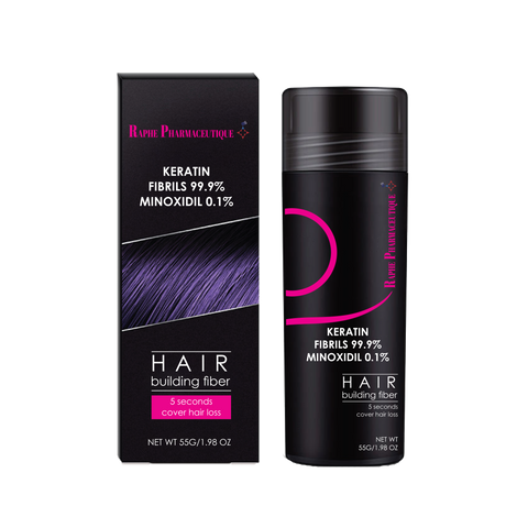 Hair Particles Hydrolyzed Keratin Fibers Plus 0.1% Minoxidil Sulfate 50g  For Men 1000 Packs