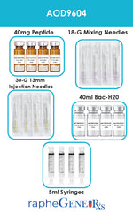 AOD9604 40mg with Bac-Water 40ml Kit for Bioresearch $350