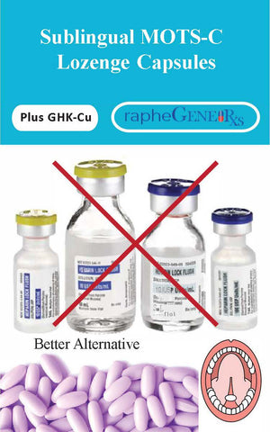 Wholesale MOTS-C Sublingual Capules 500mcg With GHK-Cu 1000mcg Research