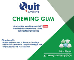 NRT Active AntiBacterial Quit-Smoking Aid with  NAD Energy Amino Acid