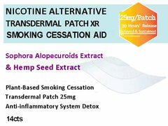 Cytisine Sephorine Alternative Transdermal Patch 25mg of Over 30 Hours