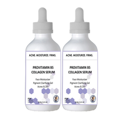 Acne Treatment Face Moisturizer with Provitamin B5 Antioxidant & Collagen Serum 2-60ml