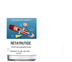 1-Gram Retatrutide (LY3437943), 99.9% Purity Peptide $1459.00