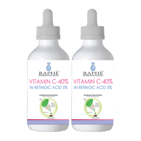 Maximum Strength Vitamin C-40% With Retinoic Acid  60 ml Wholesale Pack 250