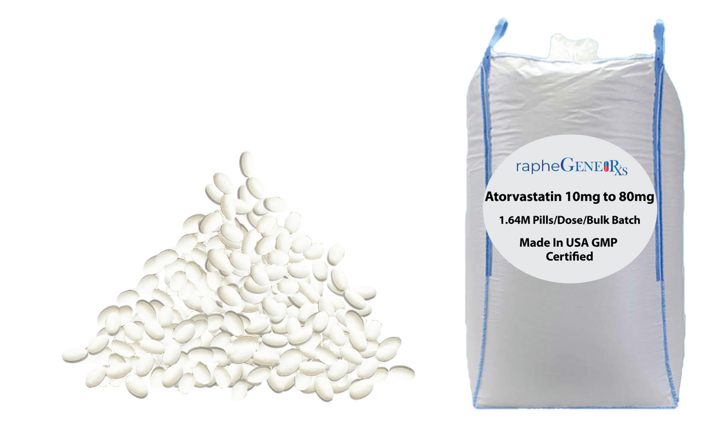 Alprazolam and Atorvastatin Bulk Contract Manufactured Oral Solid Dosages