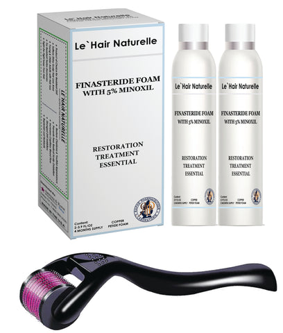 Wholesale 250 Packs of Natural Hair Recovery Foam Maximum Strength High Potency 200-Day Supply Per Pack
