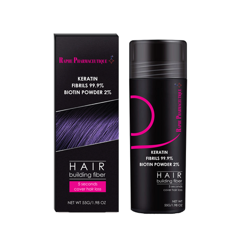 Emergency Hair Loss Restoration Hair Particle Fibers Plus 2% Biotin 50g For Women