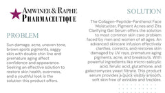 Acne Treatment Face Moisturizer with Provitamin B5 Antioxidant & Collagen Serum 2-60ml