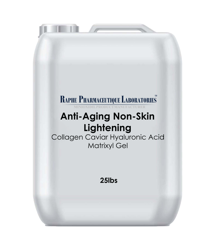 Anti Aging Non-Skin Lightening Collagen Caviar Hyaluronic Acid and Matrixyl Gel 2- 25lbs
