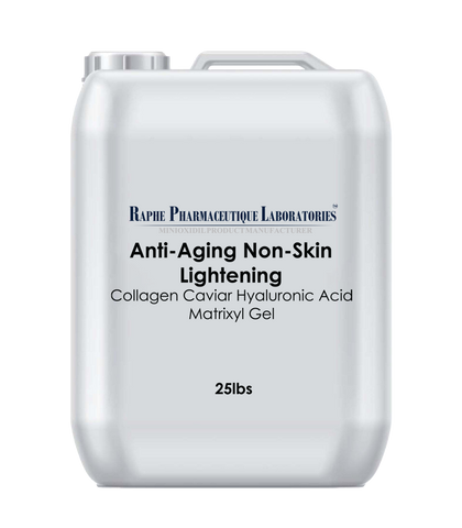 Anti Aging Non-Skin Lightening Collagen Caviar Hyaluronic Acid and Matrixyl Gel 2- 25lbs