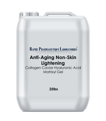 Anti Aging Non-Skin Lightening Collagen Caviar Hyaluronic Acid and Matrixyl Gel 2- 25lbs