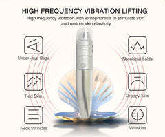 Anti Aging Caviar Hydrating & Skin Renewal Serum 16oz Plus 3-Ionic Anti-Wrinkle Serum Applicator Face Massager