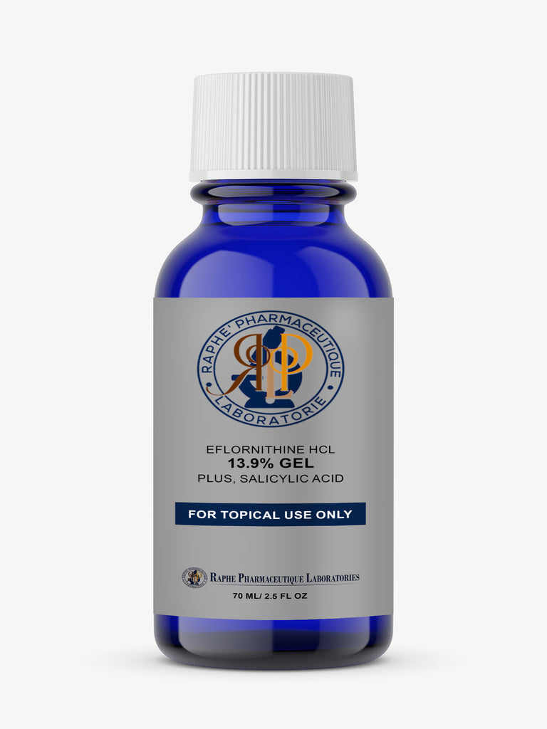Eflornithine Hydrochloride 13.9% Salicylic Acid Cream Facial Hair Breakout Gel Private Label