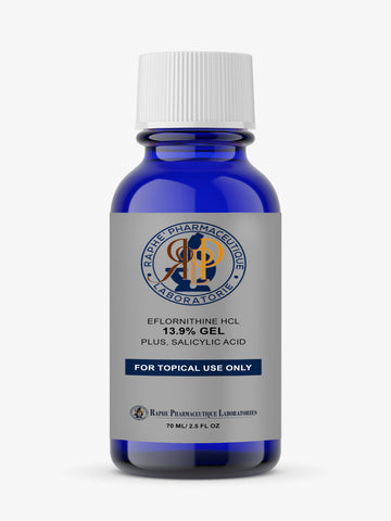 Eflornithine Hydrochloride 13.9% Salicylic Acid Cream Facial Hair Breakout Gel Private Label