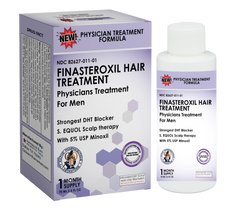 Men`s Finasteride Minoxidil Serum With S-Equol and Ketoconazole Private Label For Clinical Practice