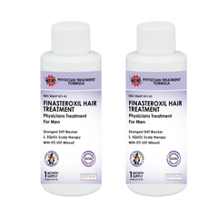 Men`s Finasteride Minoxidil Serum With S-Equol and Ketoconazole Private Label For Clinical Practice