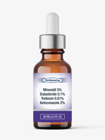 Minoxidil Dutasteride Tretinoin Ketoconazole 60ml Serum Plus 30 of 0.01% Finasteride Patch 25,000 kits