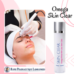 Even Skin Tone  Omega Skin Clear Lilac Cells Emulsion 120ml With Pigment Corrector 2-60ml Pack