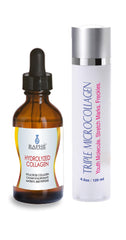 2-Packs Collagen Peptide Infusion 120ml with Hydrolyzed Collagen Serum 60ml